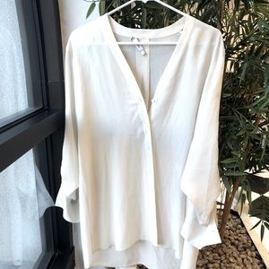 VINCE long loose blouse